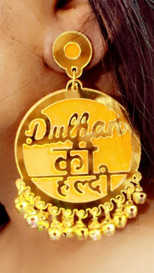 Buy MM SMART BUY Handmade Acrylic Dulhan Ki Behan Wedding Earrings for  Women  Girls Acrylic Earring Set Online at Best Prices in India   Flipkartcom