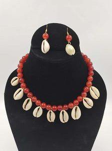 A2 Fashion Beaded Shell Jewelry set