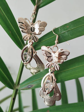 Gold Plated Designer Butterfly Fashion Earring