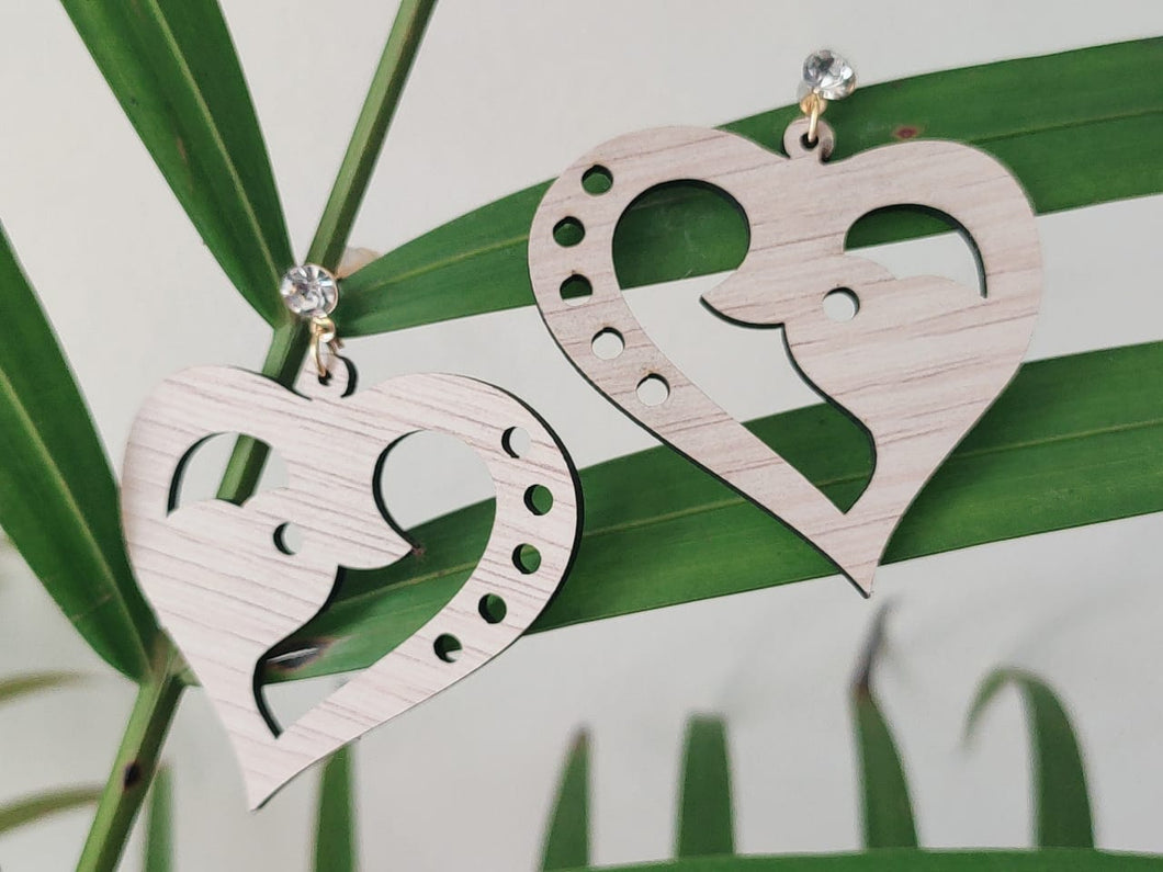 Fashionable Heart Earring