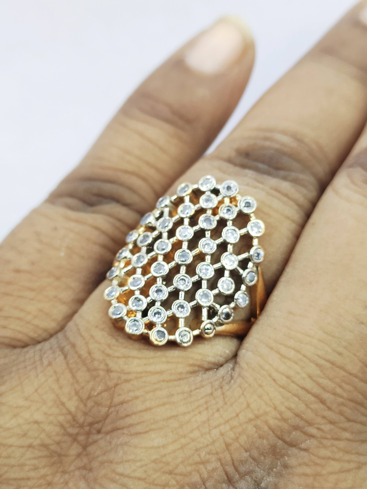 American diamond ring for women - Njewels - 1407627
