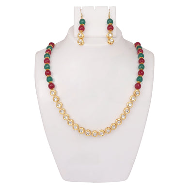 Kundan Necklace With Earring