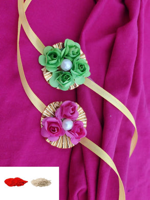 A2 Fashion Fancy Rakhi For Brother, Set Of 2