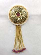 Load image into Gallery viewer, A2 Fashion Meenakari Antique Gold Plated  Fashion Earring