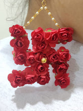 Load image into Gallery viewer, A2 Fashion Boho Style Statement Flower Embellished Swastik Earring