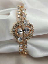 Load image into Gallery viewer, A2 Fashion Shimmering American Diamond Bracelet For Women And Girls