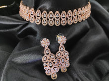 Load image into Gallery viewer, A2 Fashion Wedding Collection- American Diamond Necklace Set