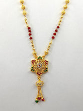 Load image into Gallery viewer, A2 Fashion Designer American Diamond Gold Plated Mangalsutra For Women