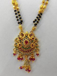 A2 Fashion Traditional Gold Plated American Diamond Mangalsutra