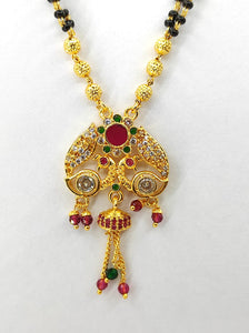 A2 Fashion Gold PlatedAmerican Diamond  Mangalsutra