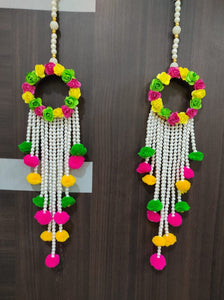 Pompom flower Door Hangings