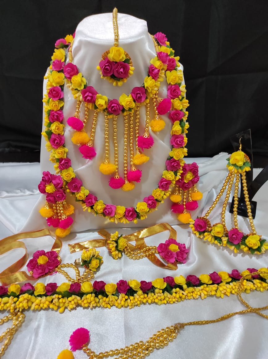 Haldi flower ornaments Clearance