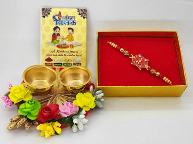 Exclusive Enamelled Ganpati Rakhi