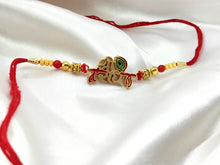 Load image into Gallery viewer, A2 Fashion Designer Fancy Stone Work Rakhi For Brother