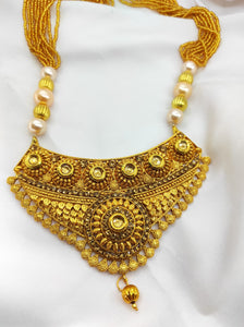 Gold Plated Necklace Set