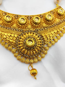 Gold Plated Necklace Set