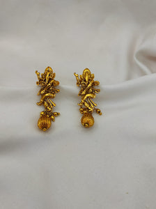 Dancing Ganesha Necklace And Earring Set