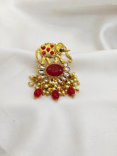 Load image into Gallery viewer, Gold Plated Stone Embellished Earring