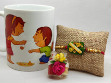 Load image into Gallery viewer, A2 Fashion Exclusive Rakhi With Mug Rakhi Hamper For Kids/Rakhi For The Foodie Brother