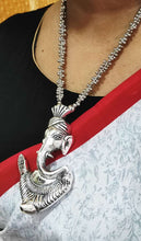 Load image into Gallery viewer, A2 Fashion Oxidized Silver/German Silver Divine Lord Ganesha/Vinayak/Ganpati Necklace