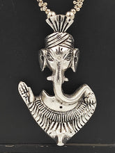 Load image into Gallery viewer, A2 Fashion Oxidized Silver/German Silver Divine Lord Ganesha/Vinayak/Ganpati Necklace