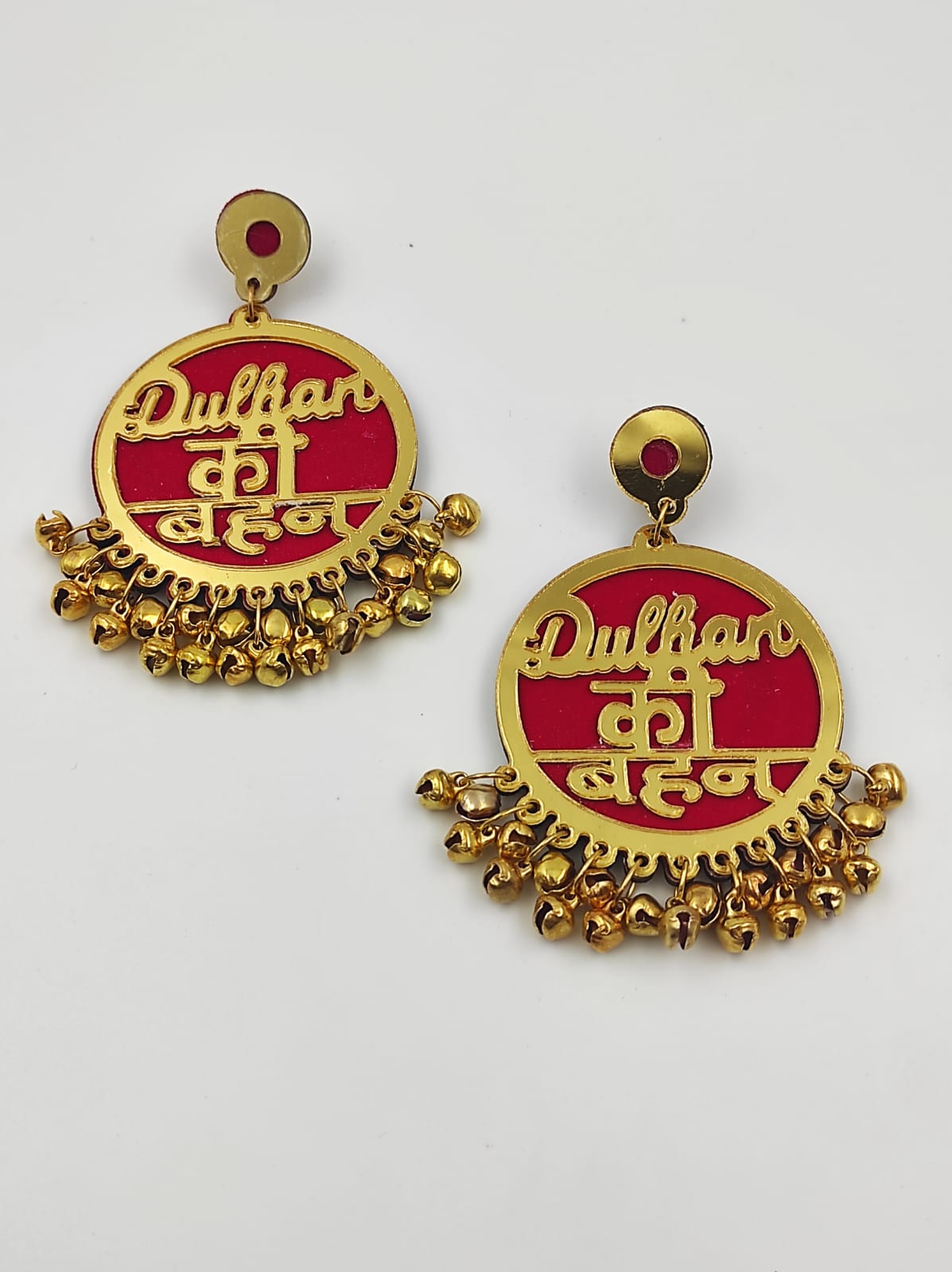 Peach Pearl Kundan Stone Maangtikka Earring Set for Dulhan |  FashionCrab.com | Indian bridal jewelry sets, Peach jewelry, Bold statement  jewelry