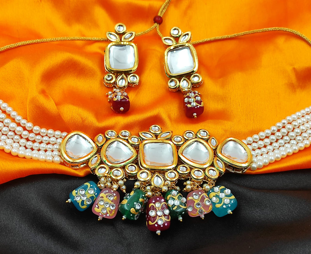 A2 Fashion-The Royal Saga, Statement Kundan Set