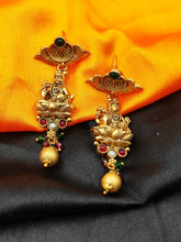 Load image into Gallery viewer, A2 Fashion-The Golden Spirituality,Temple Necklace And Earring Set