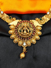 Load image into Gallery viewer, A2 Fashion-The Golden Spirituality,Temple Necklace And Earring Set