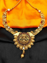 Load image into Gallery viewer, A2 Fashion-The Golden Spirituality,Temple Necklace And Earring Set