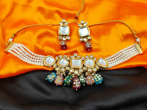 A2 Fashion-The Royal Saga, Statement Kundan Set