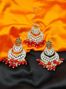 A2 Fashion Enchanting Crimson Reflections Bridal Jewelry Set