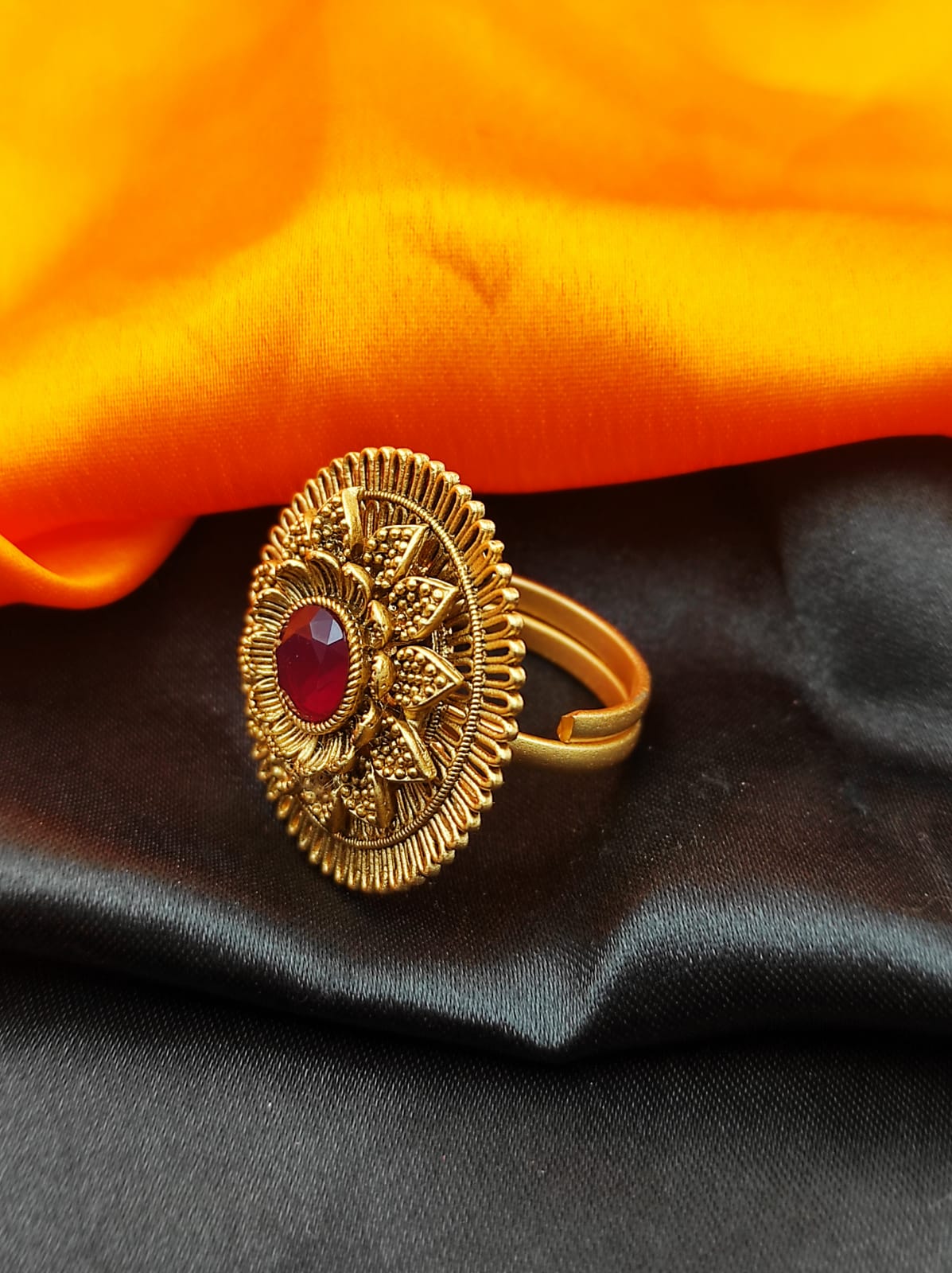 Antique Forget Me Not Pearl 15K Gold Ring – Boylerpf
