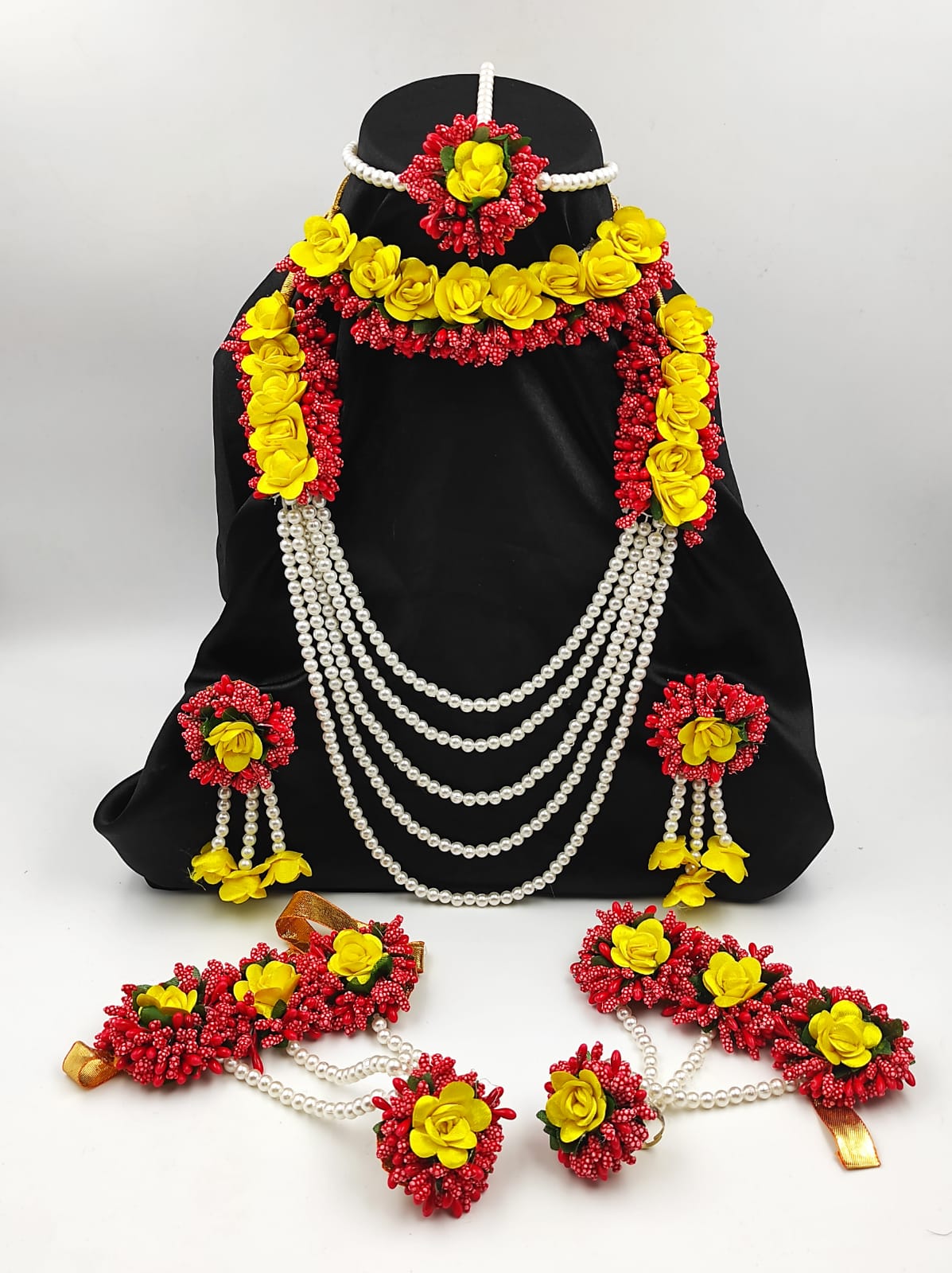 Floral Jewellery Online For Haldi | Mehendi | Wedding | Bridal | Sukanya