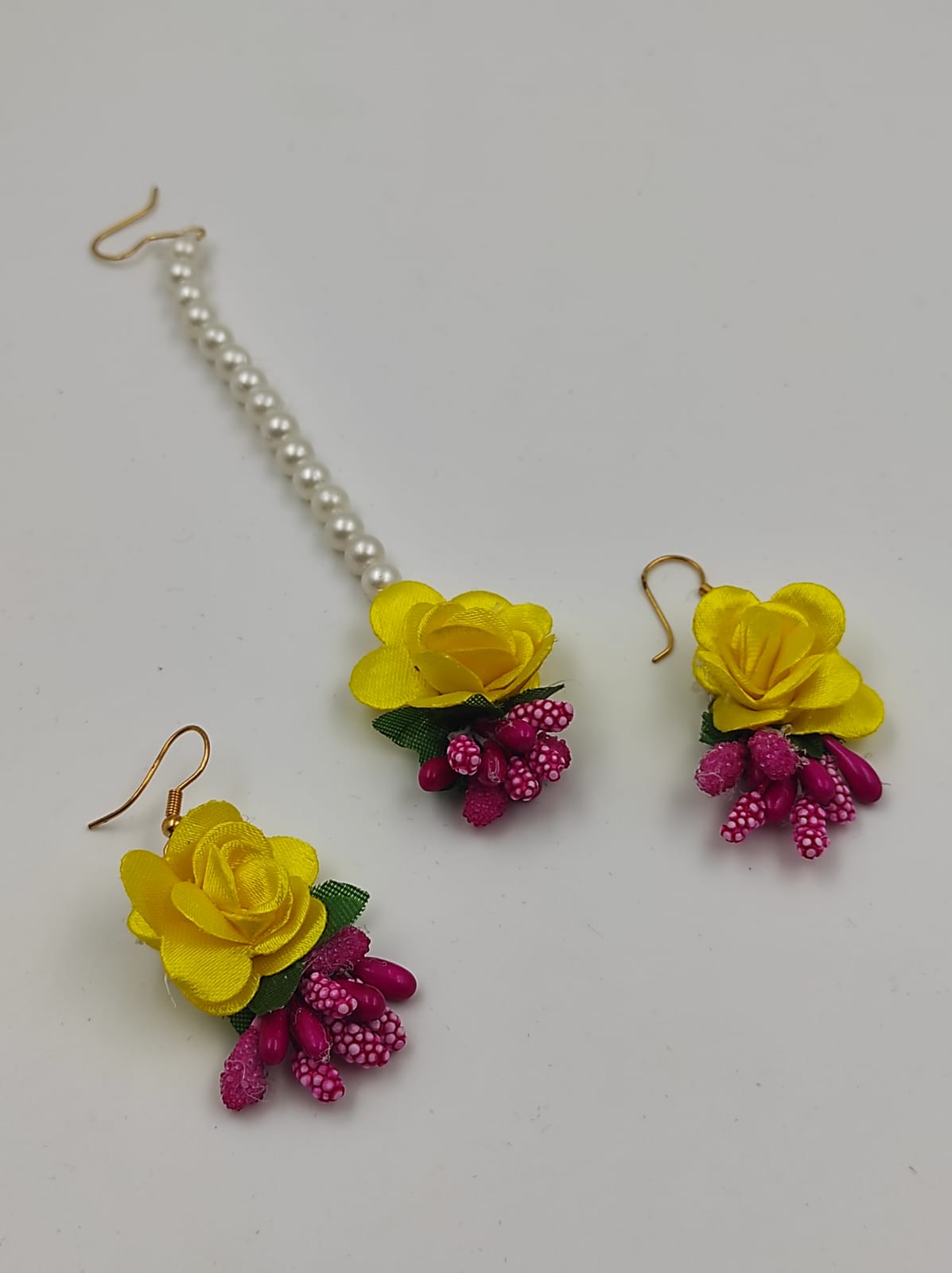 Real Flower Drop Earrings – The Store Collective