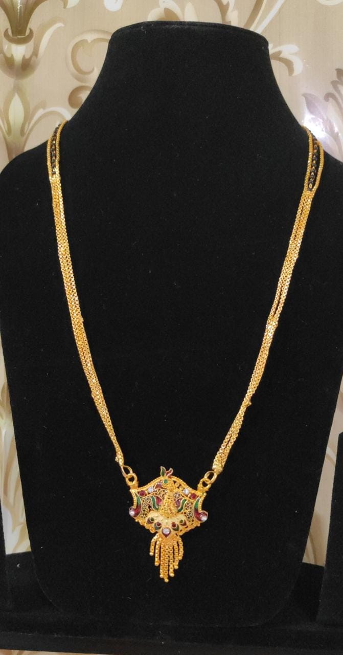 A2 Fashion Gold Plated Long Mangalsutra