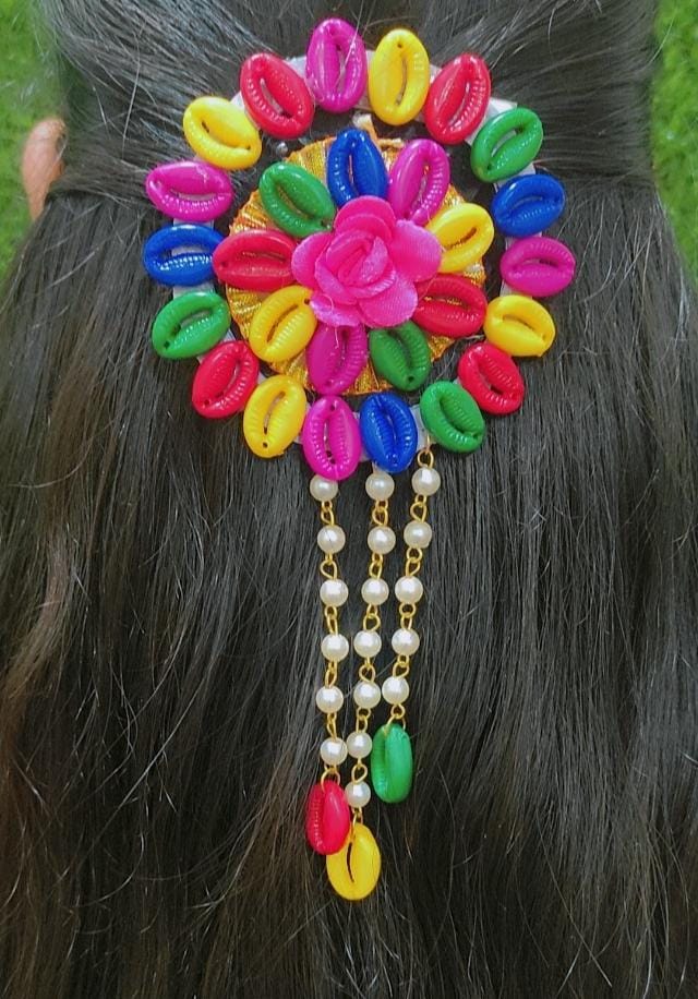 A2 Fashion Handmade Trendy Latest Design Kaudi Hair Clip/Hair Accessories