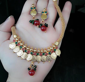 Gold Plated Necklace Set