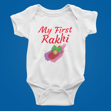 Load image into Gallery viewer, A2 Fashion -My First Rakhi Romper For Babies